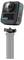 Eine kompakte GoPro Max Kamera, die an einem grauen Griff befestigt ist, mit sichtbarer Linse und Bedienknopf, entwickelt für Action- und 360-Grad-Videoaufnahmen.