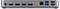 Die Abbildung zeigt eine Dockingstation mit mehreren Anschlüssen, darunter drei HDMI-Ports, einen Ethernet-Anschluss und vier USB-3.0-Ports für Konnektivität.