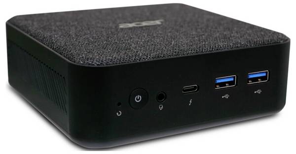 Acer Mini PC Revo RB102  2.5 cm (1 Zoll)  Intel® Core™ 5 120U 5 GHz 16 GB RAM  512 GB SSD Intel Intel® Grafik     Win 11 Home DT.BRFEG.004