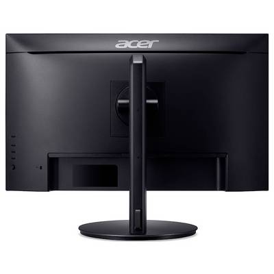Rückansicht eines Acer-Monitors mit Logo, Standfuß und Anschlüssen.
