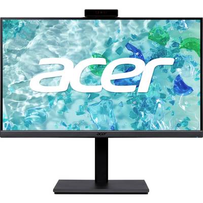 Ein Acer-Monitor, der eine lebendige Unterwassenszene zeigt, mit dem weißen 'Acer'-Logo prominent in der Mitte über Blau- und Grüntönen.