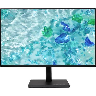 Ein Computermonitor, der ein Bild von türkisfarbenem Wasser mit verstreuten Stücken von Seeglas in verschiedenen Blau- und Grüntönen zeigt.