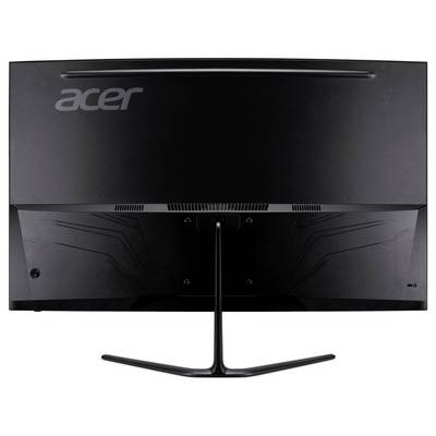 Acer-Monitor von hinten betrachtet, zeigt den Ständer und die Rückseiten-Design.