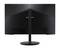 Das Bild zeigt die Rückansicht eines schwarzen Acer-Monitors mit einem zentralen Ständer und sichtbaren Lüftungsdetails.