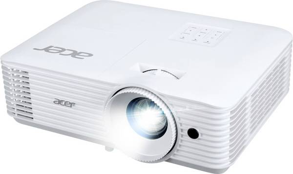 Acer Beamer  P1358i DLP 5000 lm 1280 x 800 WXGA Überkopf Deckenmontage möglich, automatische Trapezkorrektur, Integrierter Lautsprecher, mit Fernbedienung