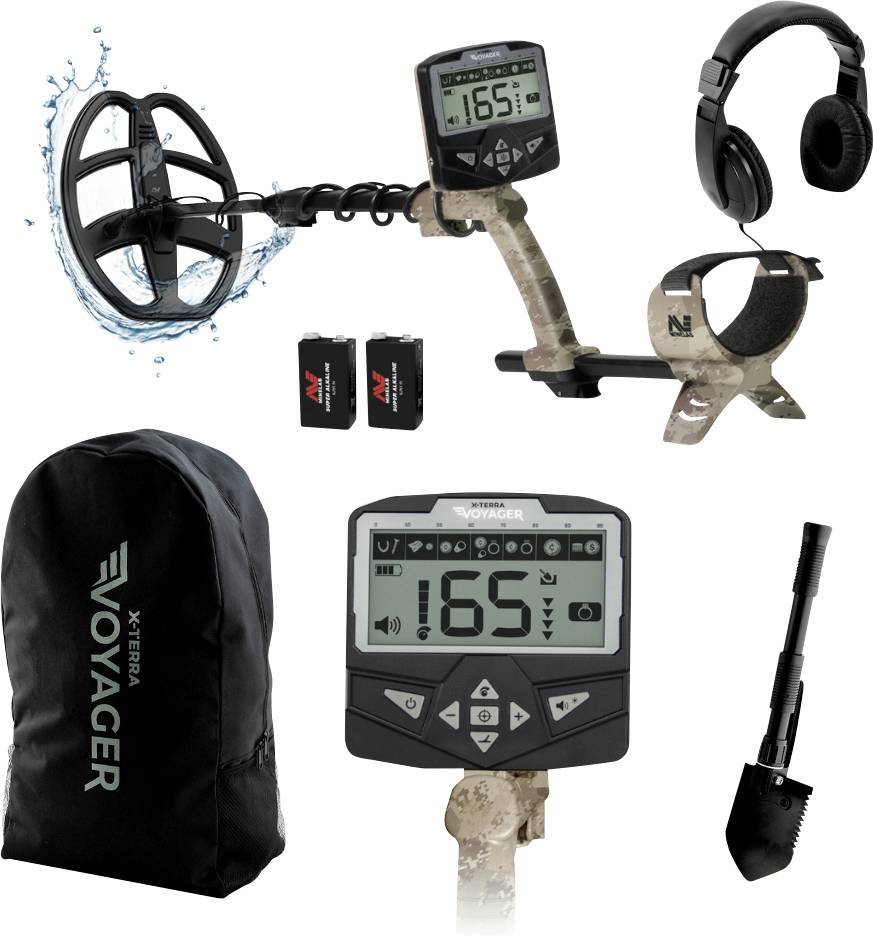 MineLab X-Terra Voyager Tactical Metalldetektor digital (LCD) 3708-0002