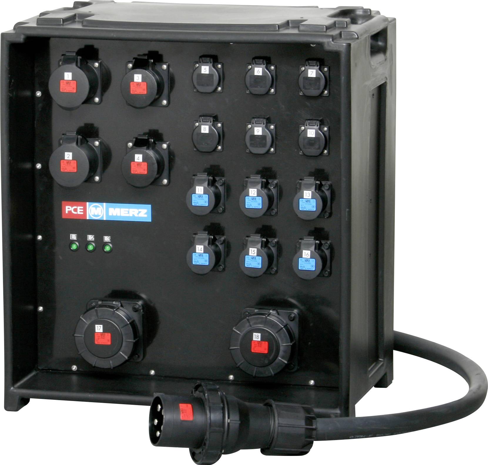 MERZ CEE Stromverteiler M-SVE5-4 400/0032-0/G/MS MZ85803 400 V 400 A