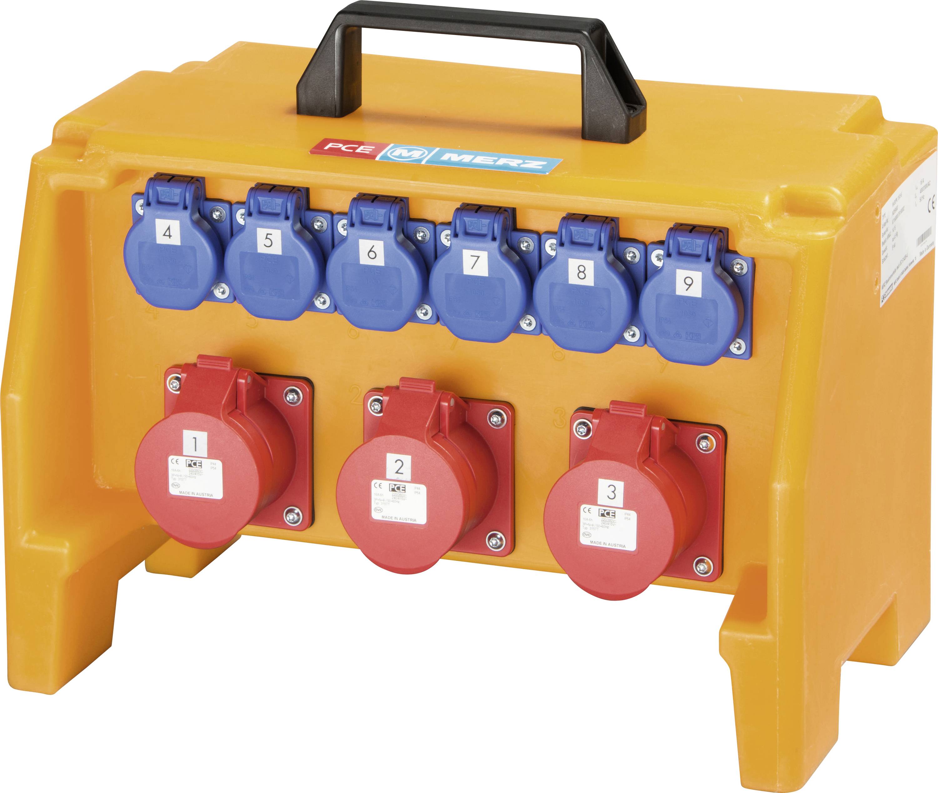 MERZ CEE Stromverteiler M-SVPK 16/3-6 MZ69683 400 V 16 A