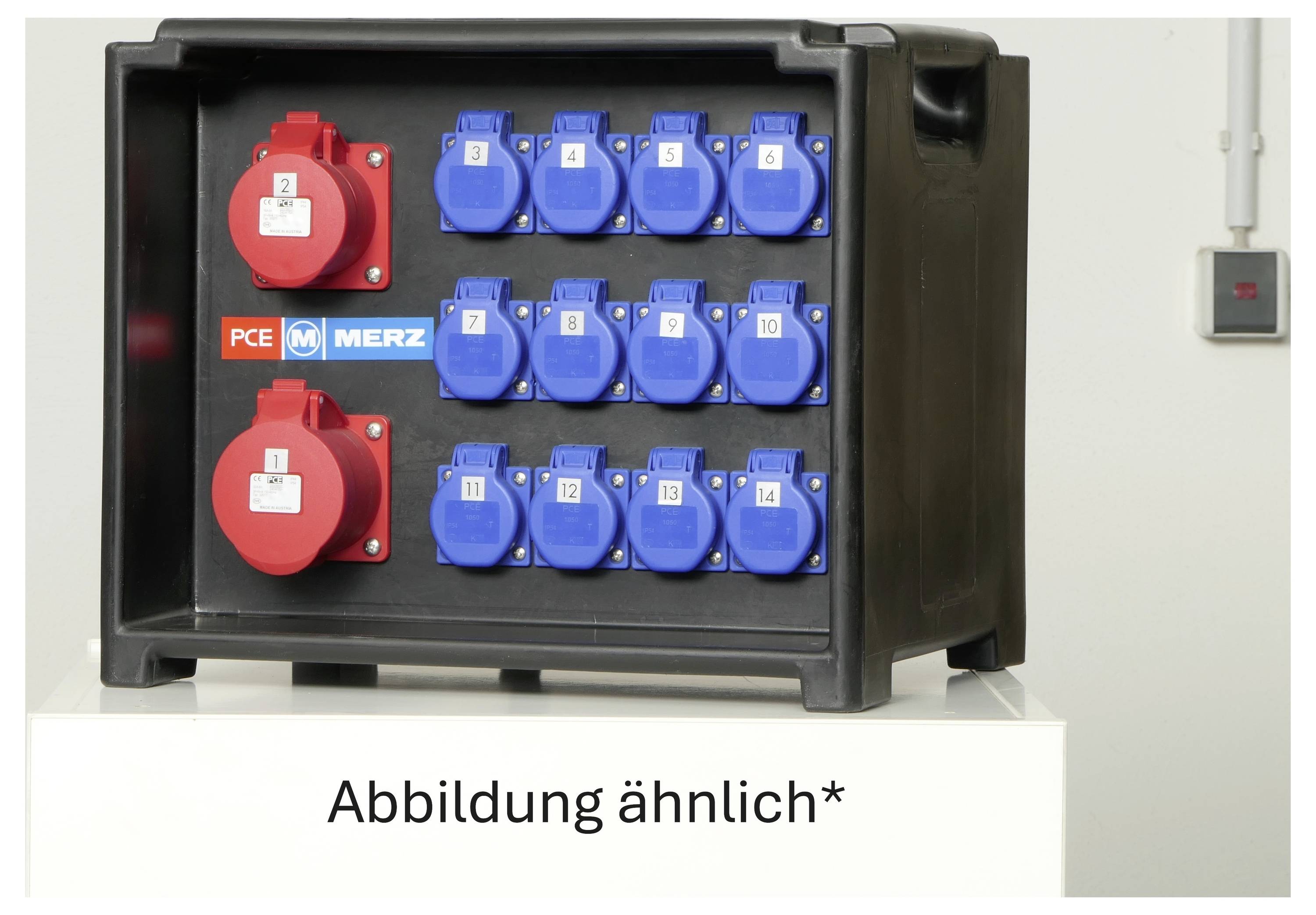 MERZ CEE Stromverteiler M-SVE4 63/121-15 MZ80012 400 V 63 A