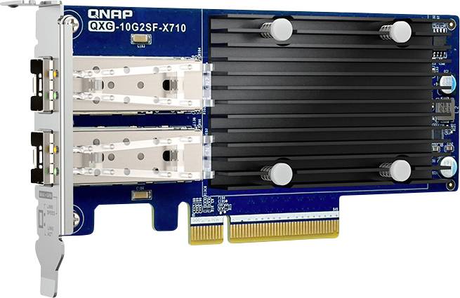 QNAP QNAP QXG-10G2SF-X710 Netzwerkadapter PCI Netzwerkkarte PCIe