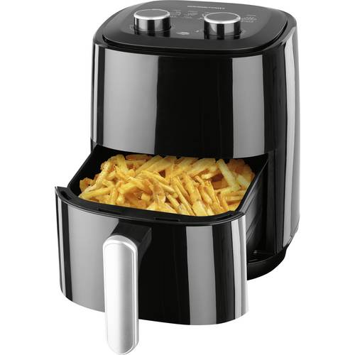 GourmetMaxx GOURMETmaxx Heißluft-Fritteuse Mechanisch 3,1l Heißluft-Fritteuse 3.1 l 1350 W Schwarz