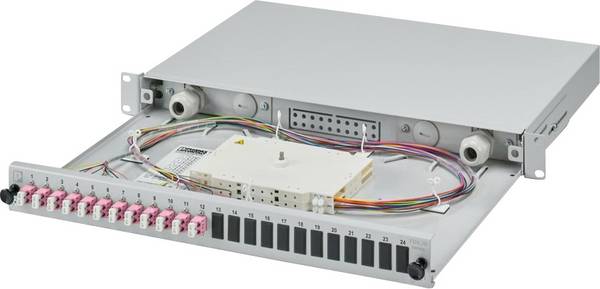 Phoenix Contact FOC-FDX20-FR19-LCD12-OM4-PT9 LWL-Spleißbox   1 HE
