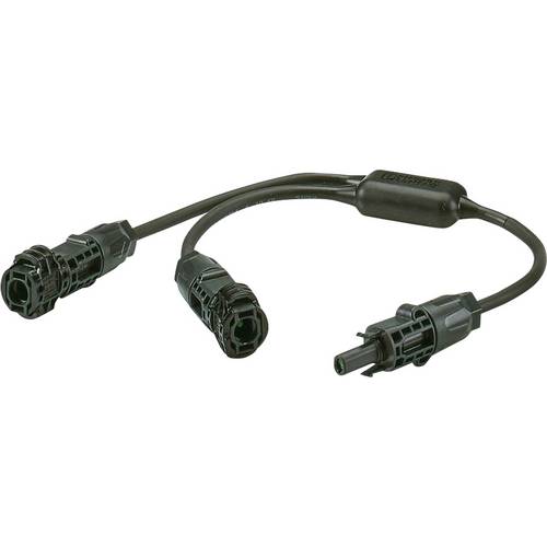 Photovoltaik-Y-Verteiler 1030650 PV-ED6/Y-120(1+/2-) Schwarz Phoenix Contact Inhalt: 10 St.