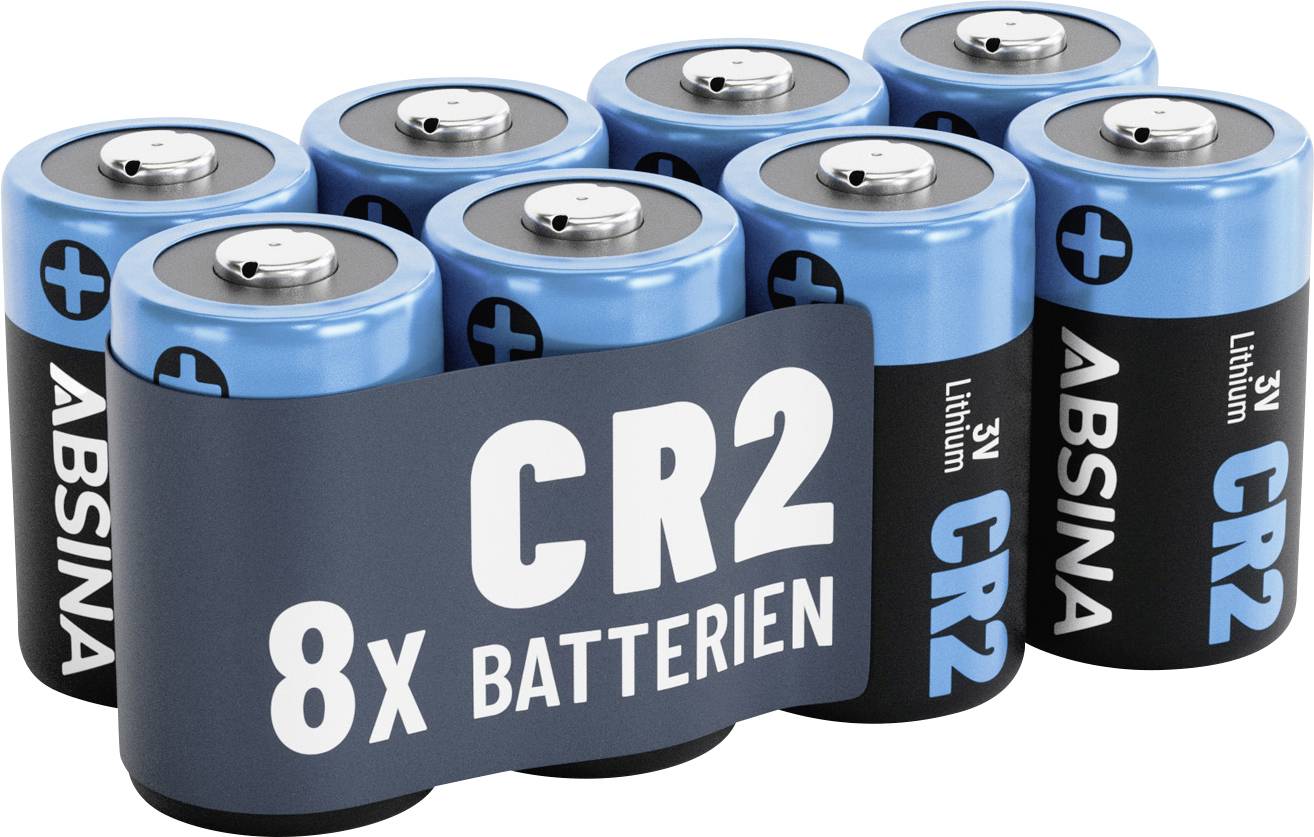 Absina CR2 Speciale batterij Lithium 800 3 V 8 stuk(s)