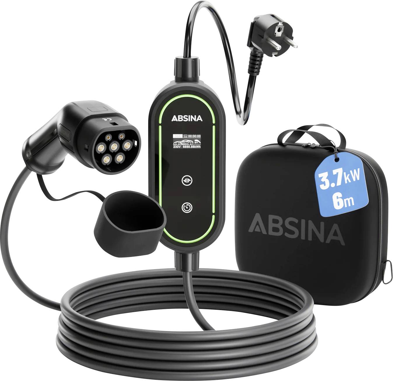 Thumbnail - Absina 301019 eMobility Ladekabel 6 m