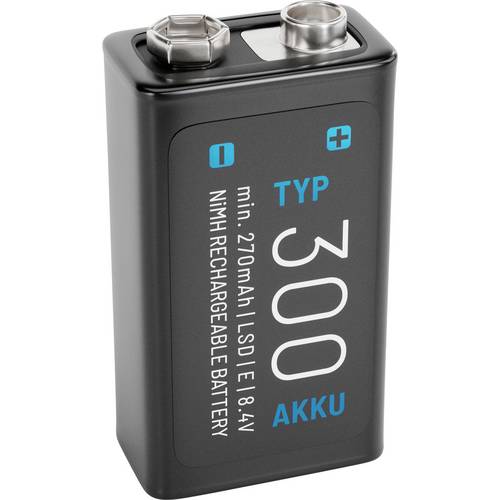 Absina Absina 300 9 V Block-Akku NiMH 270 mAh 8.4 V 1 St.