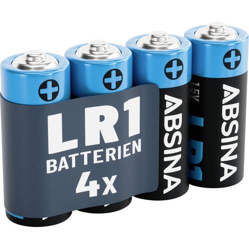Absina Lady (N)-Batterie Lady (N) Alkali-Mangan 1.5 V 800 4 St.