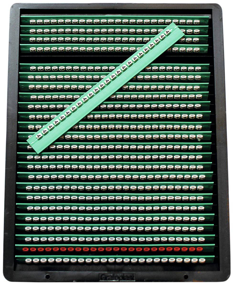 LAPP 83290103 3M TRASP STRIPS 1 WH Kabelmarkierer 1200 St.