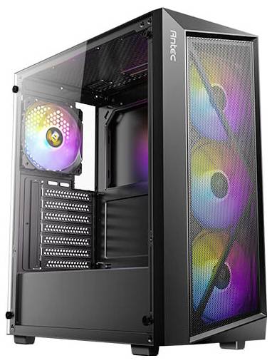 Antec AX67 Midi-Tower PC-Gehäuse, Gaming-Gehäuse Schwarz