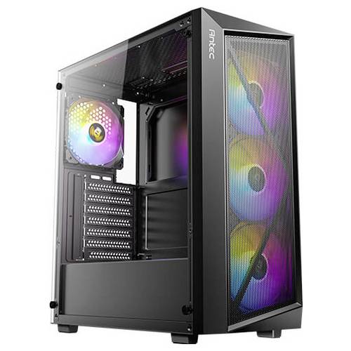 Antec AX67 Midi-Tower PC-Gehäuse, Gaming-Gehäuse Schwarz