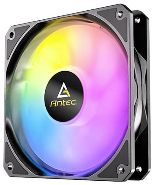 Antec P12R PWM PC-Gehäuse-Lüfter Schwarz (B x H x T) 120 x 120 x 25 mm