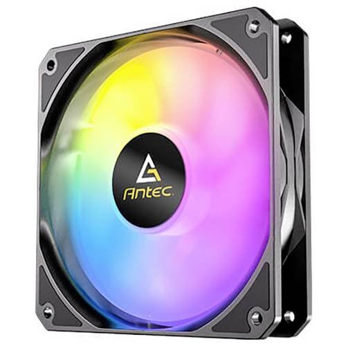 Antec P12R PWM PC-Gehäuse-Lüfter Schwarz (B x H x T) 120 x 120 x 25 mm