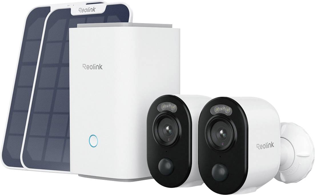 Reolink Hub 1 with 2x Argus Series B350 WS4KC01SP128-2 IP Kit videosorveglianza