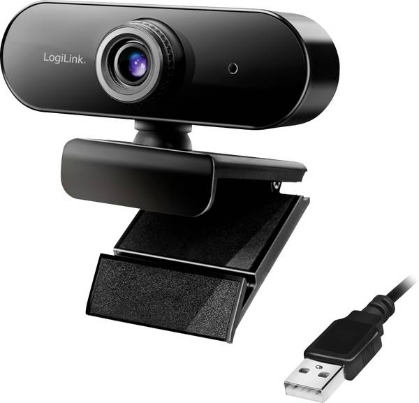 LogiLink Pro full HD USB webcam with microphone