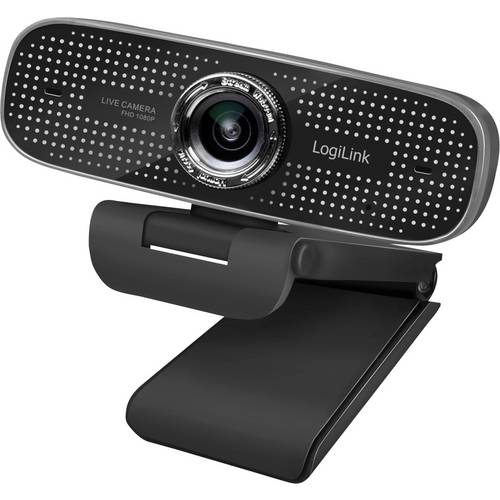 Thumbnail - LogiLink UA0378 Full HD-Webcam Klemm-Halterung, Mikrofon