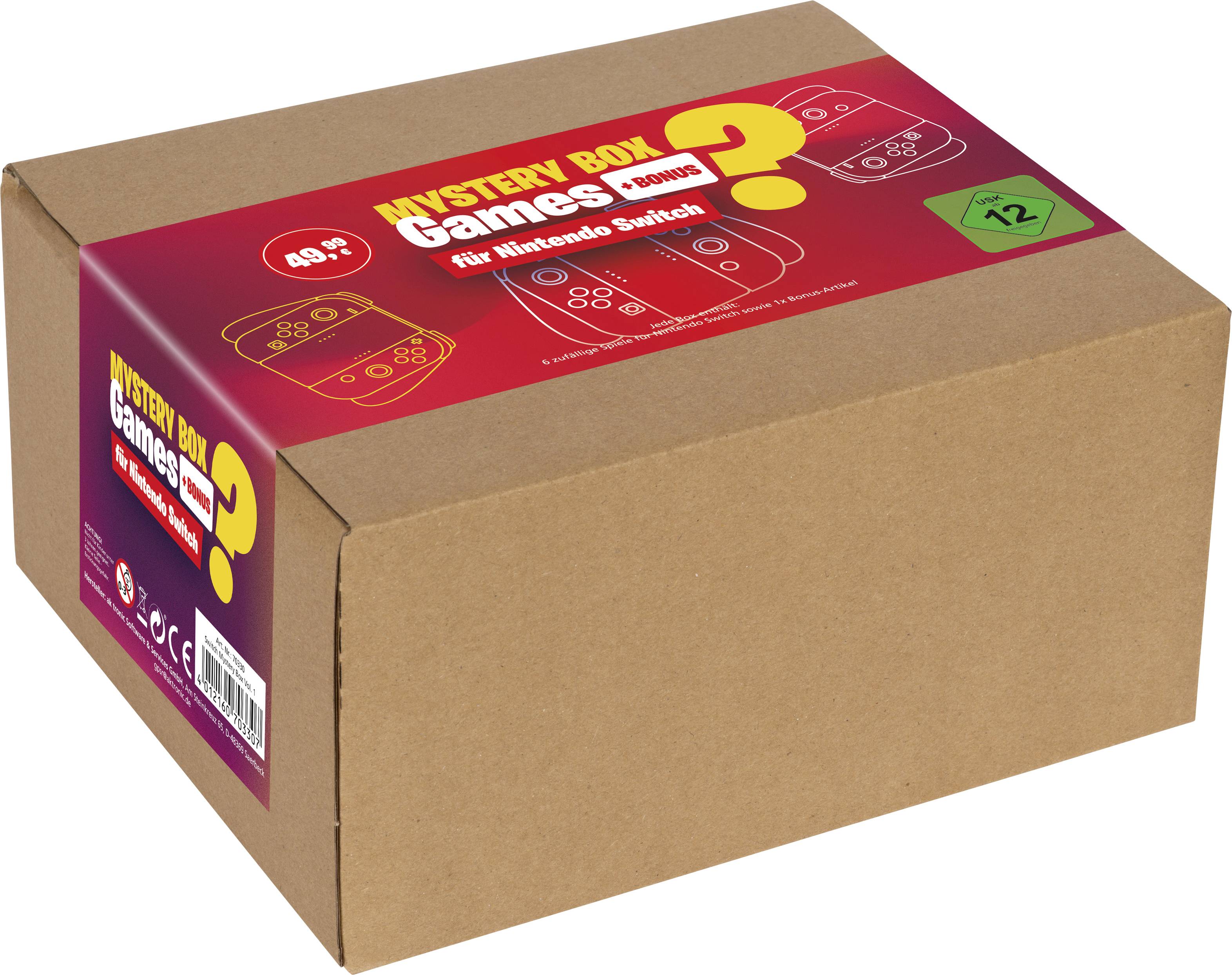 Nintendo Switch Spiel Mystery Box Vol. 1