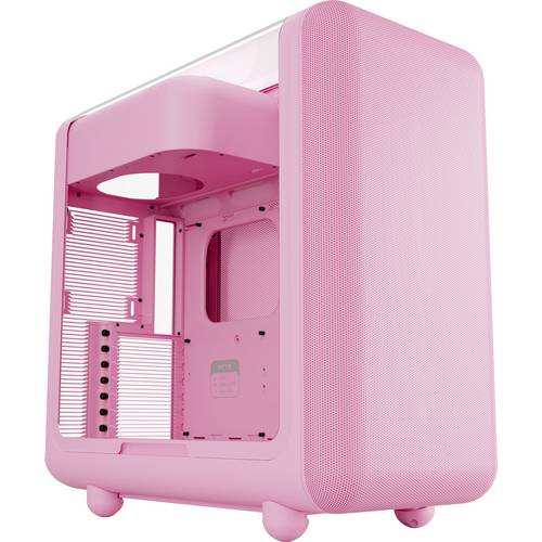HYTE HYTE X50 Strawberry Milk Midi-Tower Gehäuse, Gaming-Gehäuse, PC-Gehäuse Pink