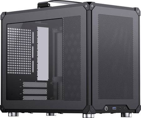 Jonsbo  Mini-Tower Gehäuse, PC-Gehäuse, Gaming-Gehäuse  Schwarz