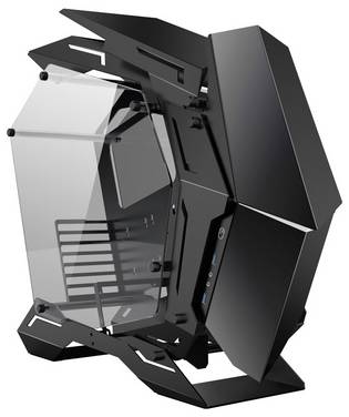Jonsbo Full Tower Gehäuse, Gaming-Gehäuse, PC-Gehäuse Schwarz