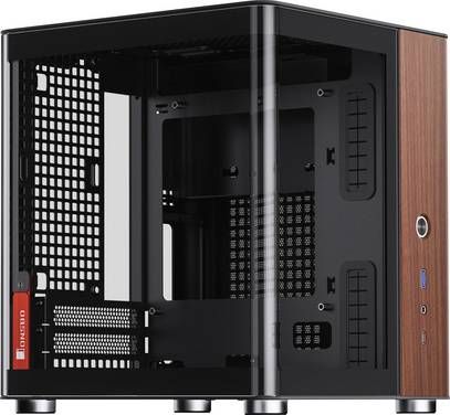 Jonsbo Mini-Tower PC-Gehäuse, Gehäuse, Gaming-Gehäuse Schwarz