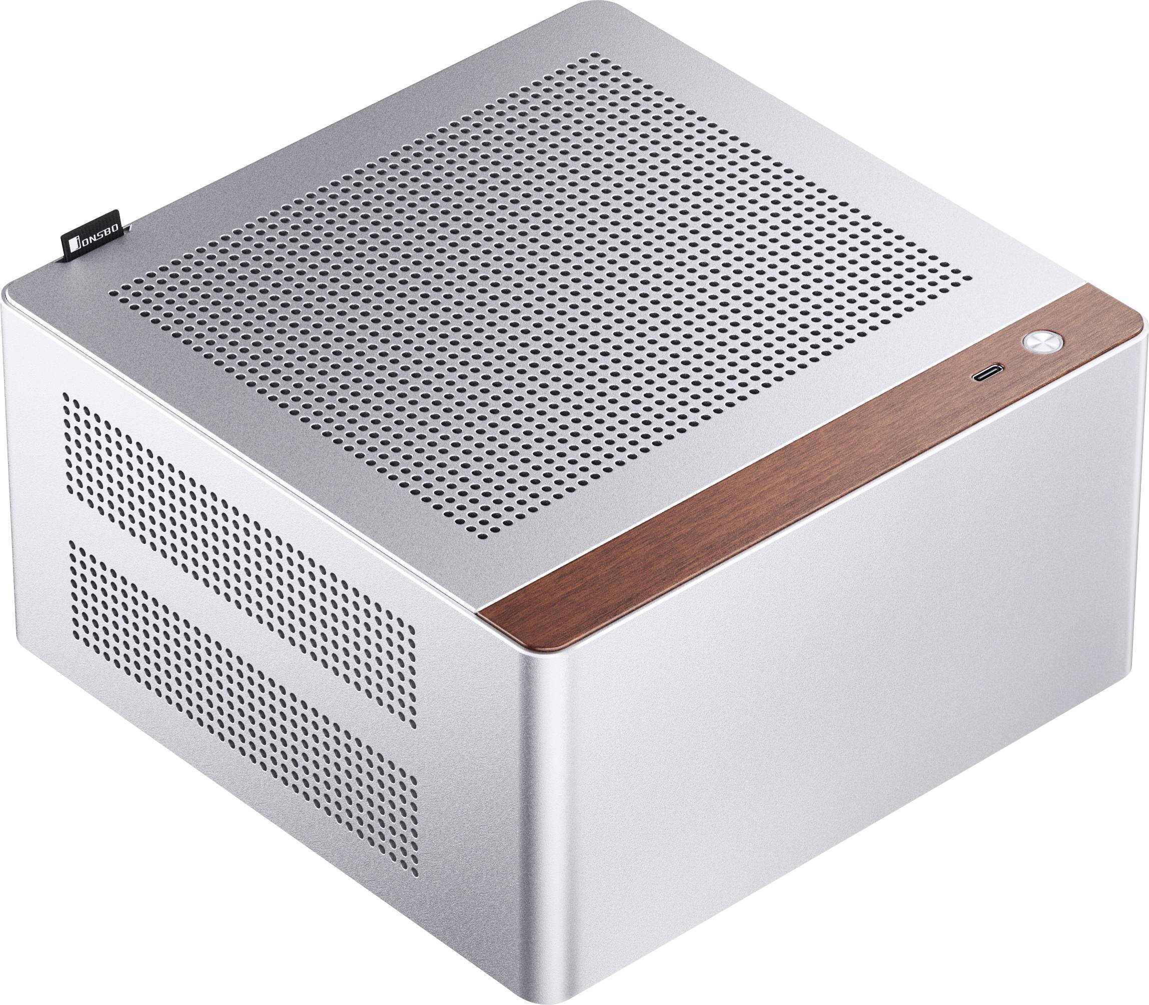 Thumbnail - Jonsbo Mini-Tower Gehäuse, PC-Gehäuse, Gaming-Gehäuse Silber