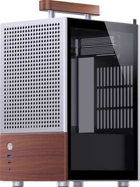 Jonsbo  Mini-Tower Gehäuse, PC-Gehäuse, Gaming-Gehäuse  Silber