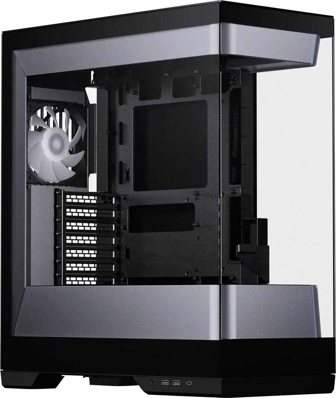 Phanteks Evolv S2 Midi-Tower Gehäuse, Gaming-Gehäuse, PC-Gehäuse Schwarz