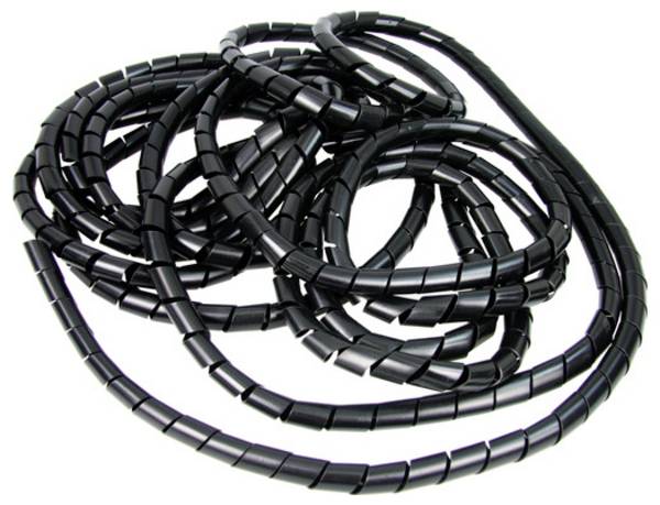 Heitronic IVO-501174  Kabelschlauch  Schwarz 1 St.
