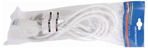 Thumbnail - Heitronic VO-45171 Strom Verlängerungskabel 3 m