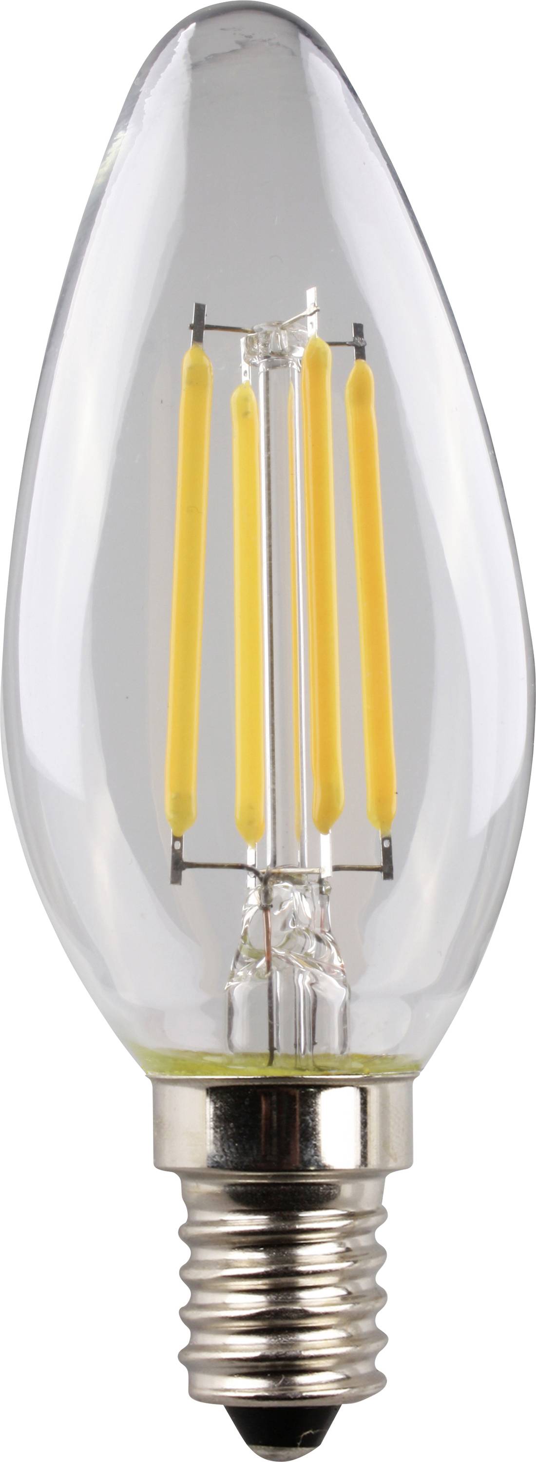 Thumbnail - Heitronic VO-500688 LED EEK F (A - G) E14 Kerzenform 4.5 W Warmweiß 1 St.