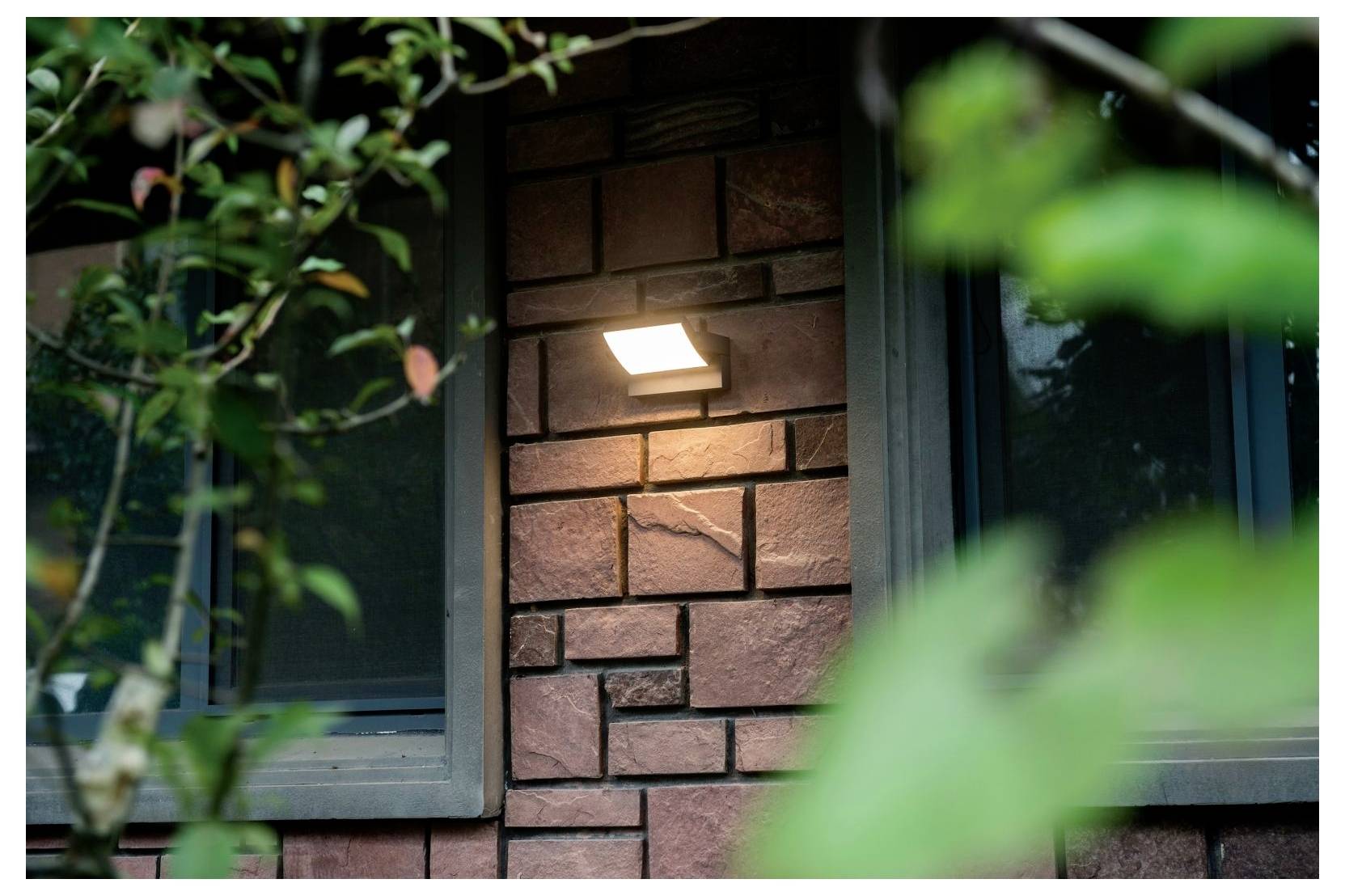 Heitronic VO-501440 LED-Außenwandleuchte 12.5 W Anthrazit