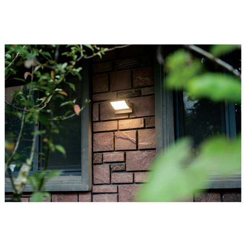 Heitronic VO-501440 LED-Außenwandleuchte 12.5 W Anthrazit