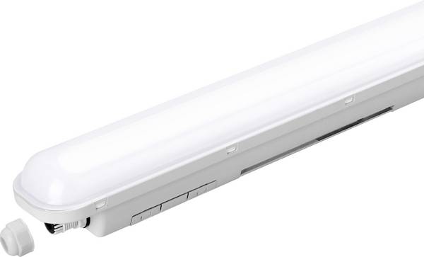 Heitronic SNAKE Feuchtraum-Wannenleuchte LED LED fest eingebaut 12 W Neutralweiß