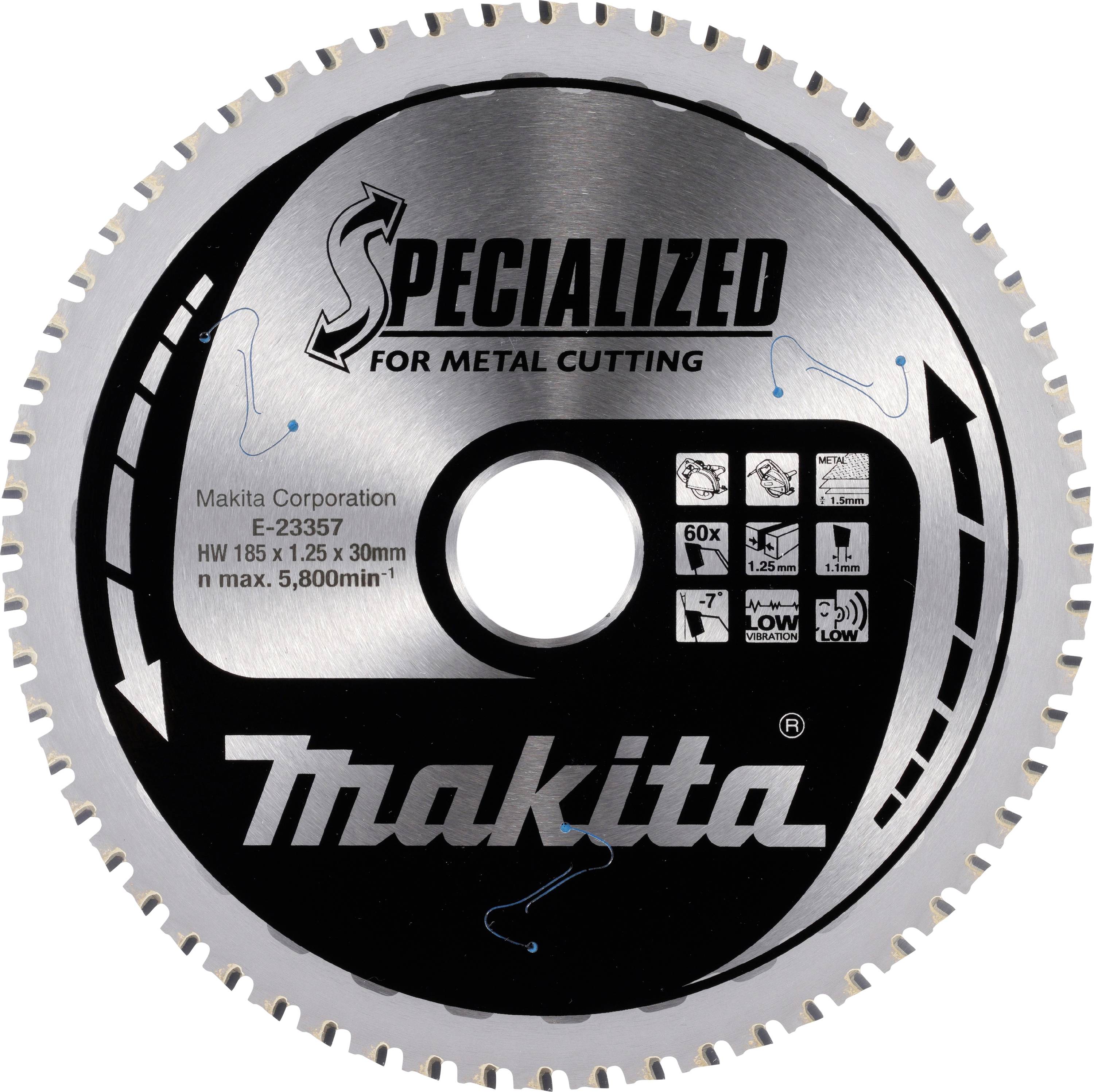 Makita E-23357 Kreissägeblatt 185 x 30 x 1.1 mm Zähneanzahl: 65 1 St.