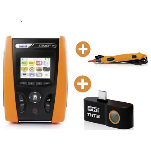 HT Instruments COMBI G3 KIT-VISION Installationstester-Set VDE-Norm 0413