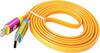 CALLIOPE USB Kabel C > Lightning Daten-/Strom-Kabel Calliope [1x USB-C® Stecker - 1x Apple Lightning-Stecker] 1 m Orange