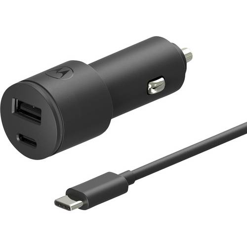 Motorola USB Ladegerät 45 W USB-A, USB-C® Quick Charge 3.0 Schwarz