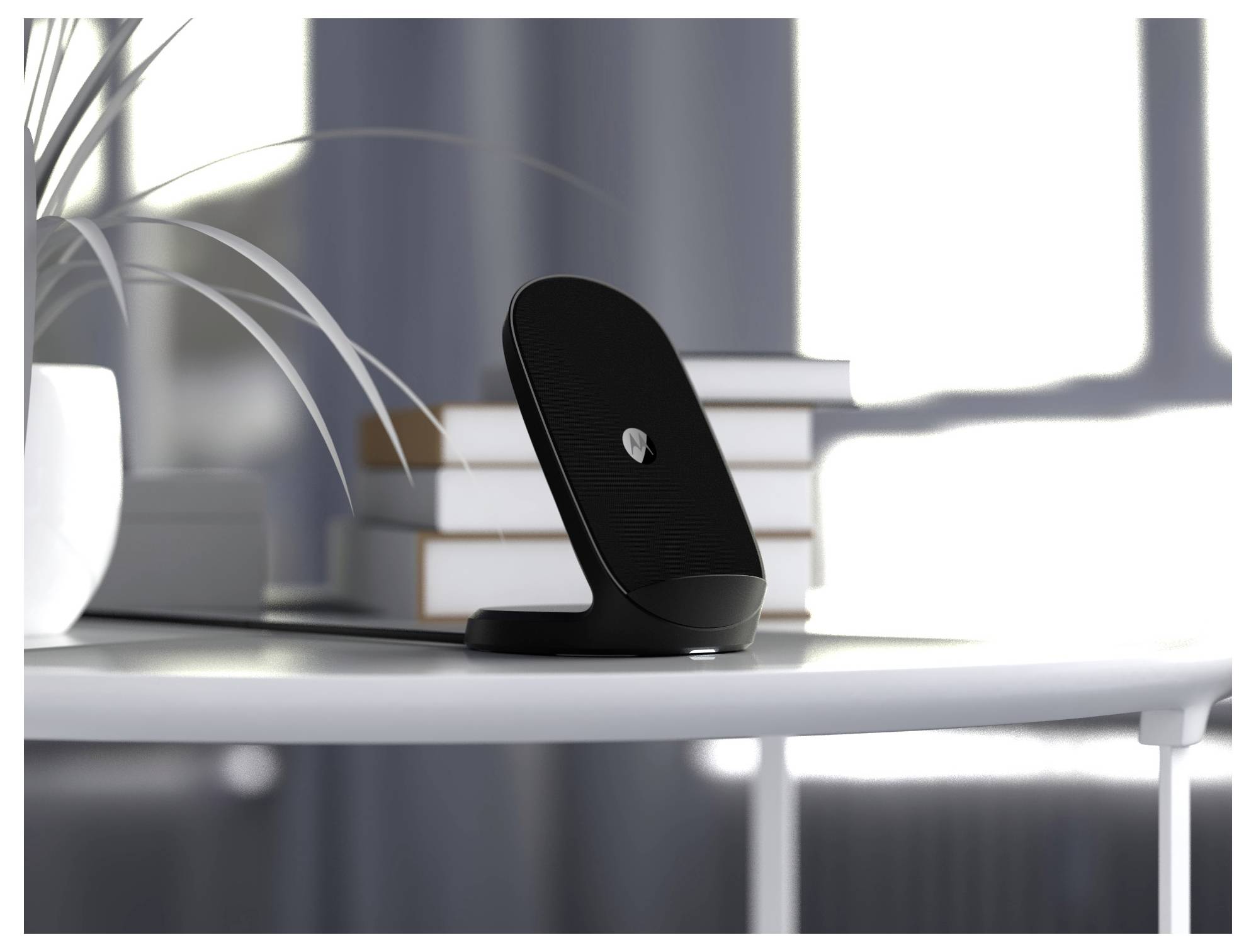 Motorola Induktions-Ladegerät 15 W 6,96E+12 SJW202-EU Schwarz-6