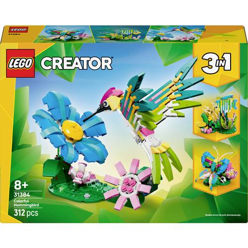 Thumbnail - 31384 LEGO® CREATOR 3-in-1-Set Wilde Tiere: Bunter Kolibri (31384)