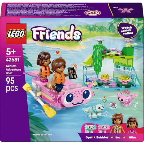 42681 LEGO® FRIENDS Axolotl-Abenteuerboot (42681)